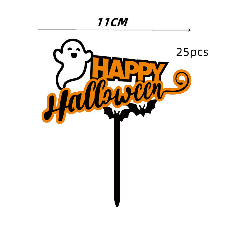 Halloween Decorating Party Supplies Cake Inserts